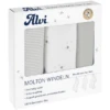 Alvi® Molton-Windeln 3er Pack Faces 80 X 80 Cm -Kinderperipheriegeräte alvi molton windeln 3er pack faces 80 x 80 cm a334801