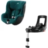Britax Römer Kindersitz Dualfix 3 I-Size Atlantic Green Inklusive Flex Base ISENSE -Kinderperipheriegeräte britax roemer kindersitz dualfix 3 i size atlantic green inklusive flex base isense a341669