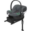 Cybex SILVER Babyschale Aton B2 I-Size Steel Grey Inklusive Cybex GOLD Basisstation Base One -Kinderperipheriegeräte cybex silver babyschale aton b2 i size steel grey inklusive cybex gold basisstation base one a354676