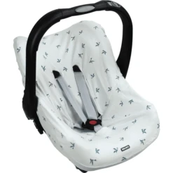 DOOKY Sitzbezug Für Babyschalen 0+ Origami Swallow Jade