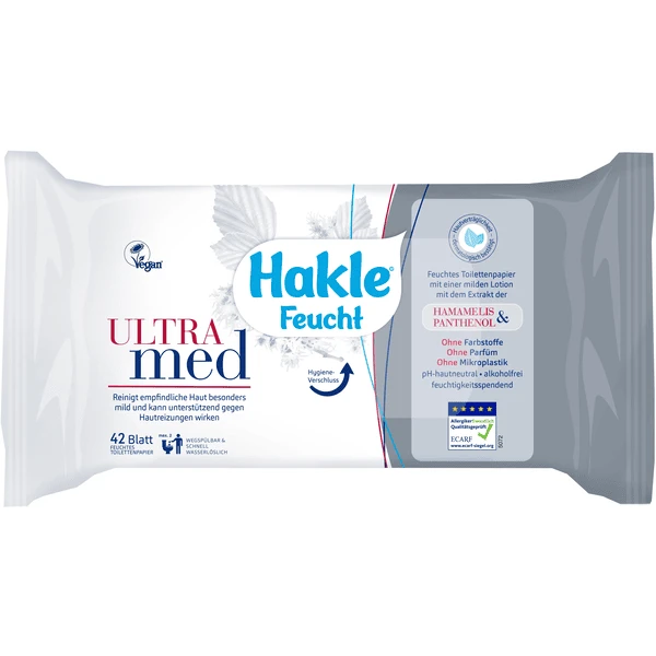 Hakle Feuchttücher ULTRAmed, 42 Blatt 3 Hakle Feuchttücher ULTRAmed, 42 Blatt