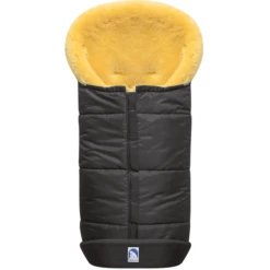 Heitmann Premium Lammfellfußsack Grau