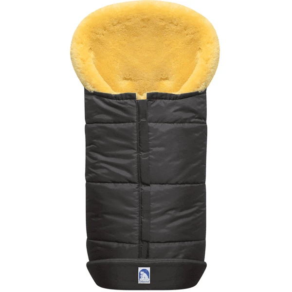 Heitmann Premium Lammfellfußsack Grau 3 Heitmann Premium Lammfellfußsack Grau