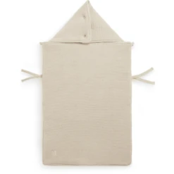 Jollein Fußsack Basic Knit Nougat