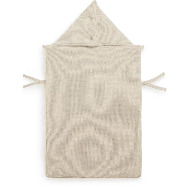 Jollein Fußsack Basic Knit Nougat 3 Jollein Fußsack Basic Knit Nougat