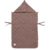 Jollein Fußsack Spring Knit Chestnut 2 Jollein Fußsack Spring Knit Chestnut -Kinderperipheriegeräte jollein fusssack spring knit chestnut a325492