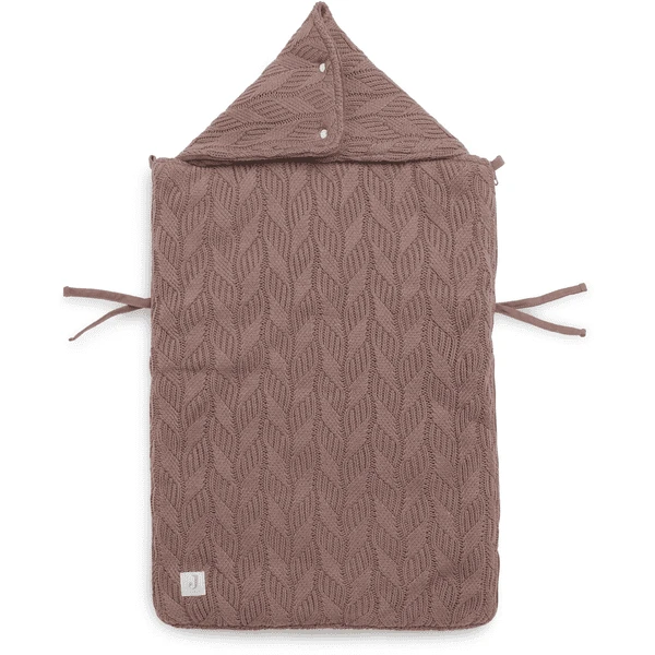 Jollein Fußsack Spring Knit Chestnut 3 Jollein Fußsack Spring Knit Chestnut