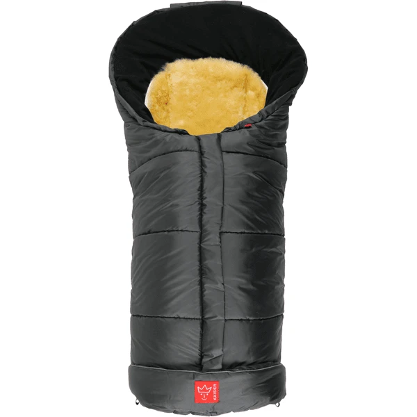 KAISER Fußsack SHEEPY Mit Lammfelleinlage Anthrazit 3 KAISER Fußsack SHEEPY Mit Lammfelleinlage Anthrazit