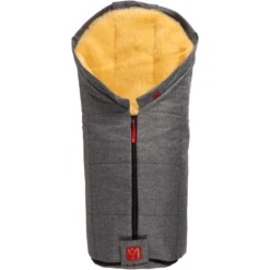 KAISER Lammfell-Fußsack Iglu Aktion Anthrazit Melange