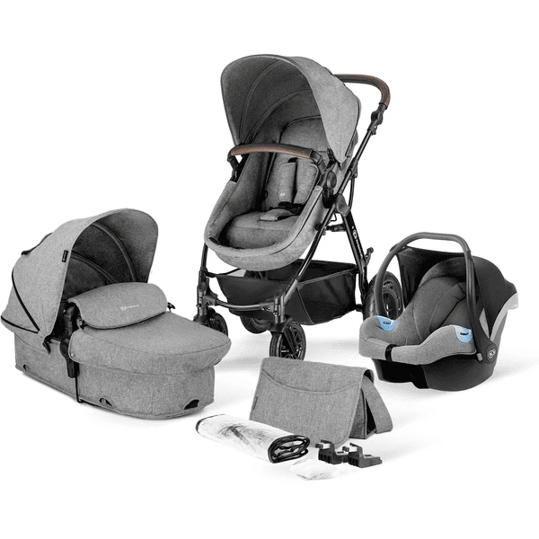 Kinderkraft Kombikinderwagen 3 In 1 Moov Grey Melange 2 Kinderkraft Kombikinderwagen 3 In 1 Moov Grey Melange