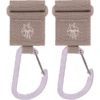LÄSSIG Kinderwagenhaken 2er Set Karabiner Beige 2 LÄSSIG Kinderwagenhaken 2er Set Karabiner Beige -Kinderperipheriegeräte laessig kinderwagenhaken 2er set karabiner beige a388596