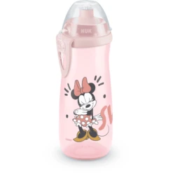 NUK Trinkflasche Sports Cup "Minnie" 450 Ml, Rosa