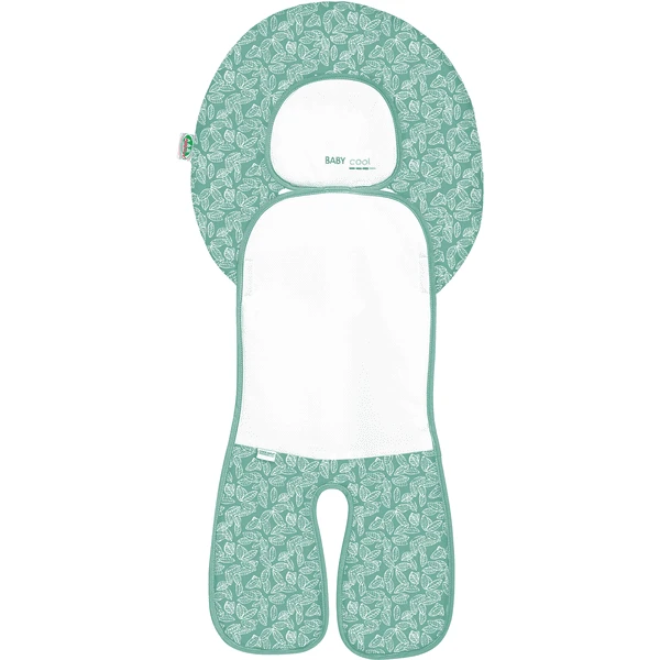 Odenwälder Autositz-Auflage Babycool White Leaves Deep Forest 3 Odenwälder Autositz-Auflage Babycool White Leaves Deep Forest