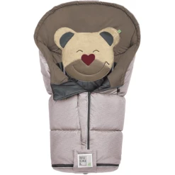 Odenwälder Fußsack Mucki L Fashion Modern Blizzard Sweet Chocolate