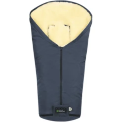 Odenwälder Lammfell-Fußsack Henry Marine